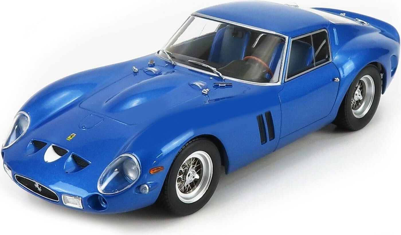 FERRARI 250 GTO LE MANS 1962 Blue in 1:18 scale by KK Diecast
