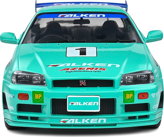 1999 Nissan Skyline (R34) GT-R Falken Drift Livery 1:18