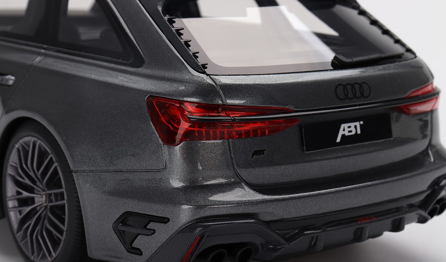 Audi ABT RS6-R Daytona Grey in 1:18 scale by Topspeed