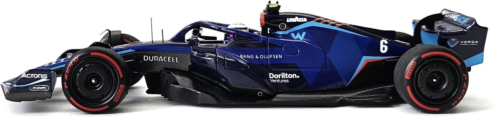 Minichamps Williams FW44 #6 Nicholas Latifi Bahrain GP 2022 1/43 417220106