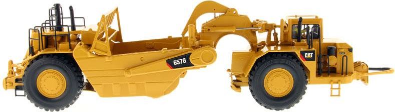 ミニカー DM 1/50 CAT 657G WHEEL TRACTOR-SCRAPER 1:50 Cat® 657G Wheel Tractor Scraper — Diecast Masters America