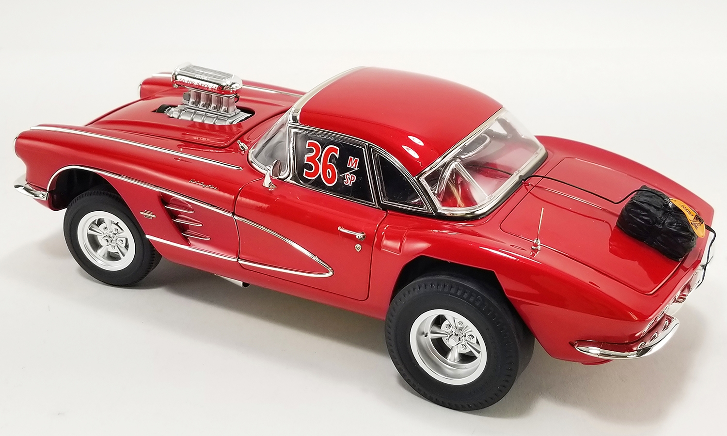 1961 Chevrolet Corvette Gasser 36 Original Mazmanian in 118 scale by