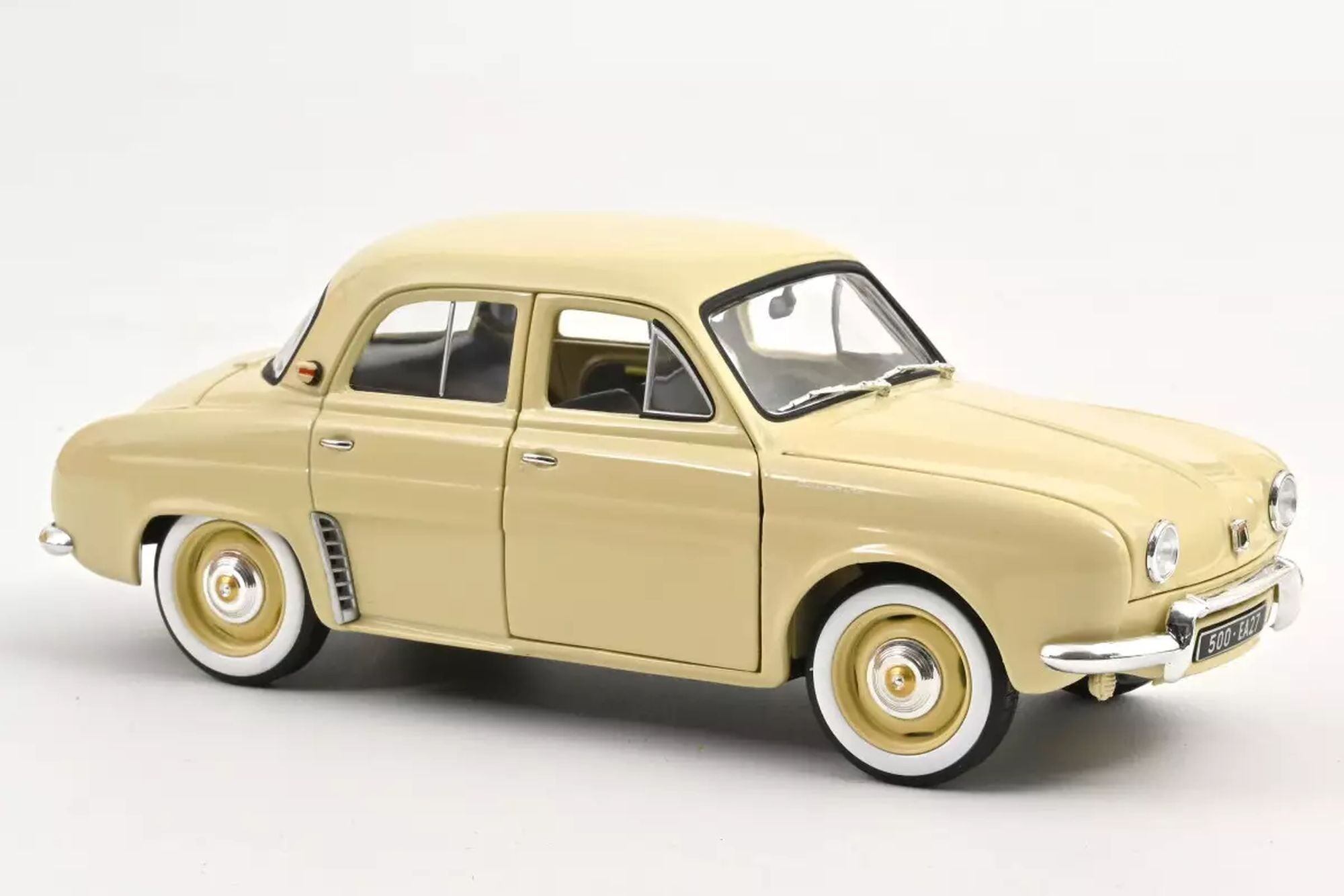 1958 Renault Dauphine Beige in 1:18 scale by Norev
