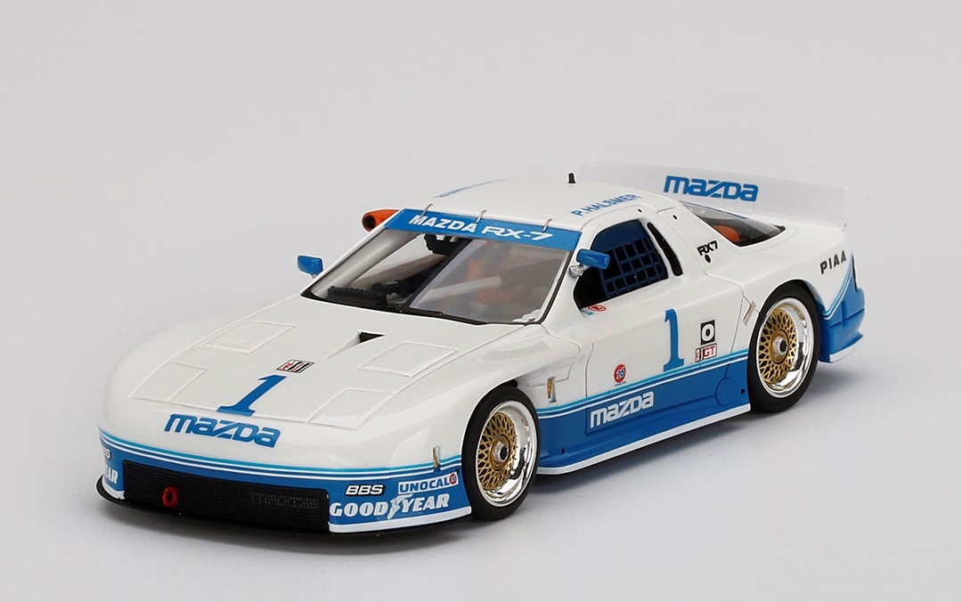 Mazda RX-7 GTO #1 1990 IMSA Mid-Ohio 250Km Winner in 1:43 scale by