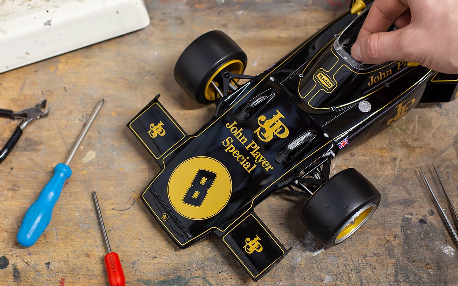 1/18 ロータス 72D　#8 Emerson Fittipaldi 1/18 ロータス 72D #8 Emerson Fittipaldi 1/18 JPS Lotus 72D