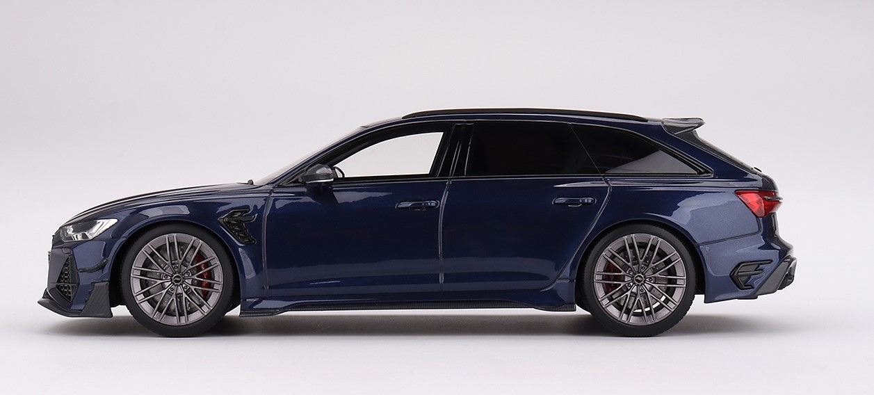 Audi ABT RS6-R Navarra Blue Metallic in 1:18 scale by Topspeed