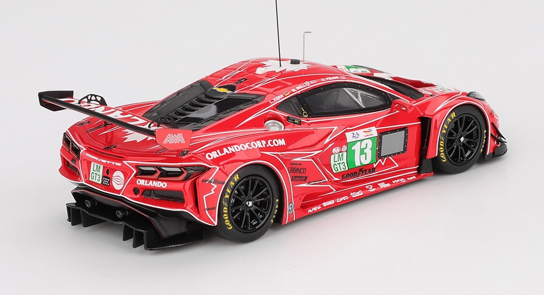 Chevrolet Corvette Z06 GT3.R #13 AWA RACING 2025 LE MANS 24 Hrs in