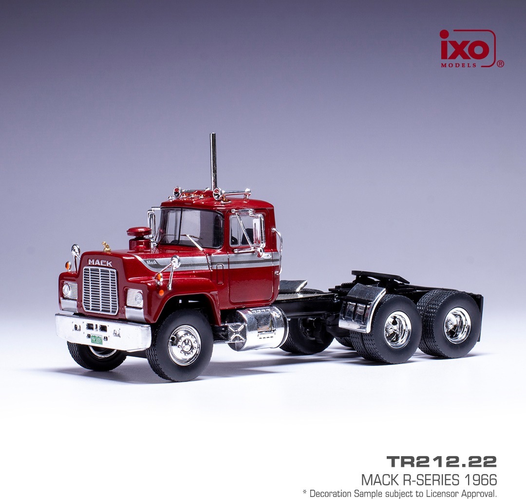 1966 Mack R-Series Metallic Red in 1:43 scale by IXO