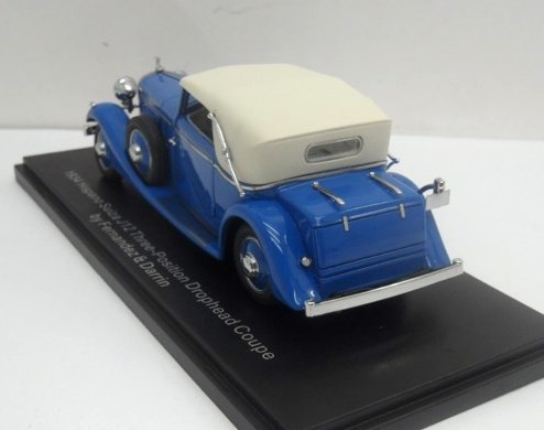 Esval Hispano Suiza J12 1934 – Drophead Coupé Fermé – Vert – 1/43 – Prévente