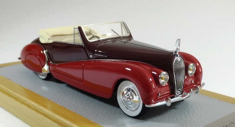 CHROMES 069 - Voisin C28 Cabriolet Saliot 1938 sn53002 Current Car 1/43
