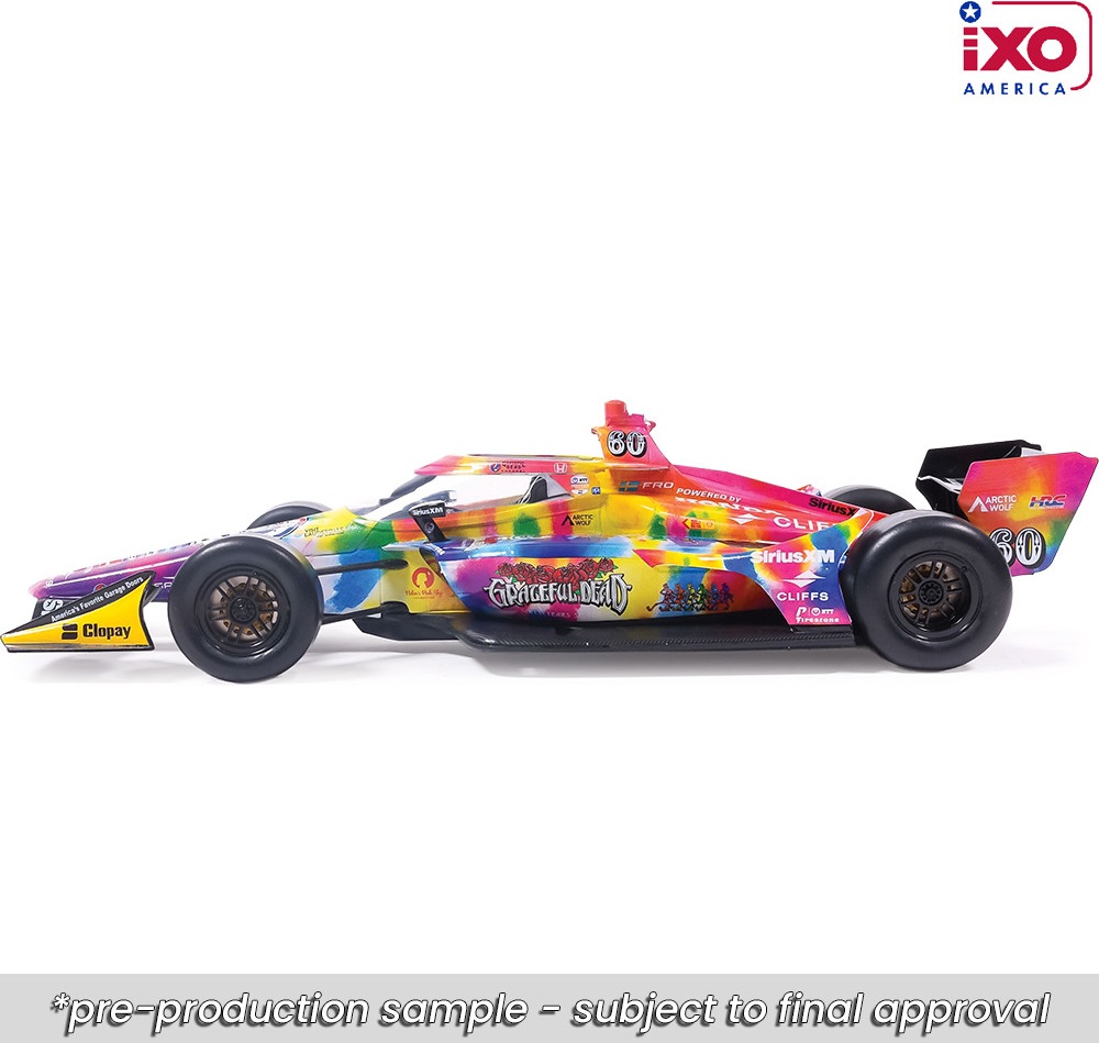 2025 NTT INDYCAR Series The Grateful Dead Livery #60 Felix