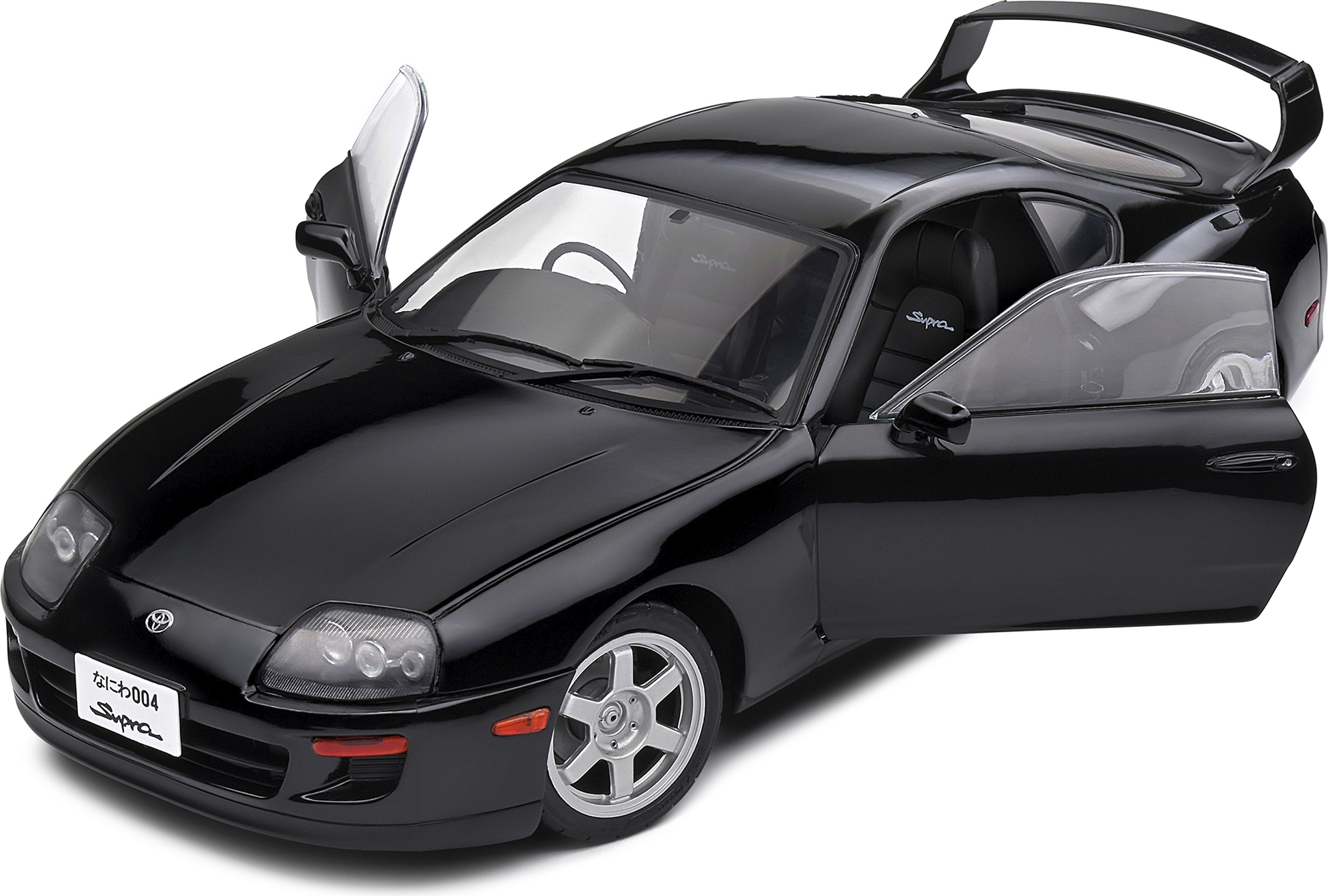 1993 Toyota Supra MK4 (A80) Black in 1:18 scale by Solido