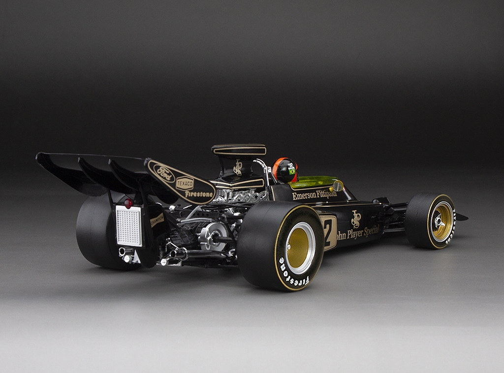 1/18 ロータス 72D　#8 Emerson Fittipaldi Quartzo 1:18 Lotus 72D JPS F1 1972 British GP Winner