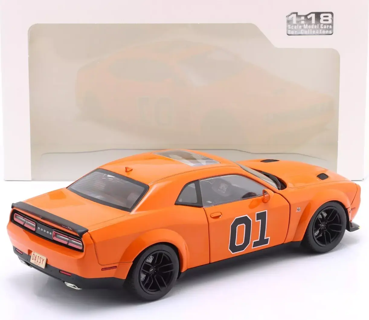 Burago 1/18 Dodge Challenger R/T Scat Pack Widebody 2023 1:18 Solido Azul - 18 Anos! Loja On-line De Solido 1/18