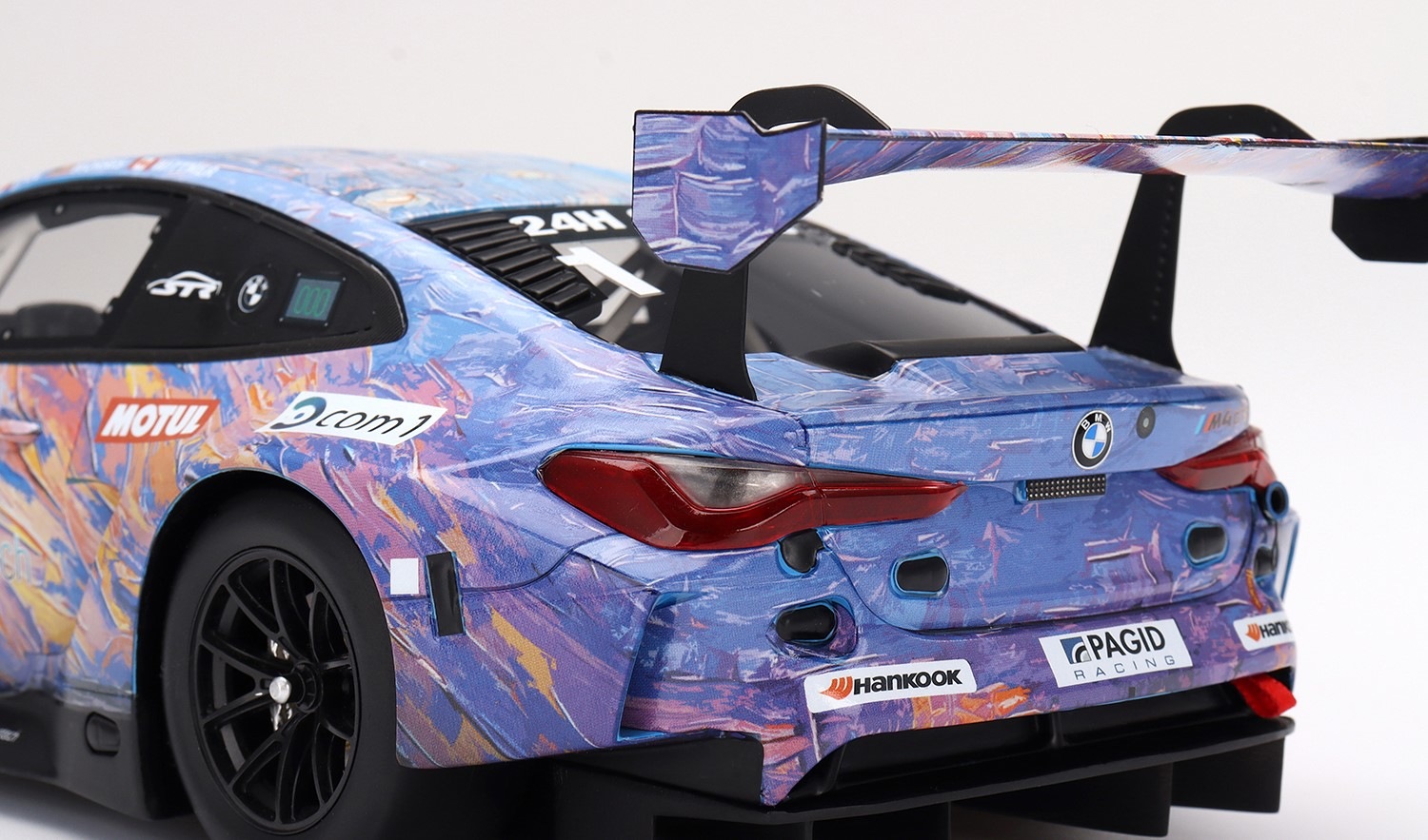 BMW M4 GT3 #1 ST Racing 2022 12H Mugello Winner in 1:18 scale by