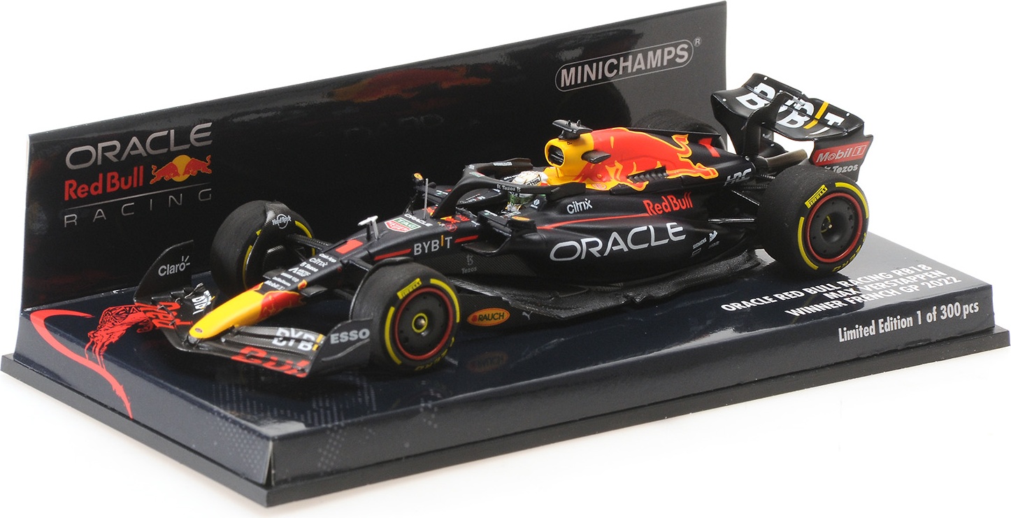 2022 RED BULL RACING RB18 MAX VERSTAPPEN WINNER FRENCH GP in 1:43