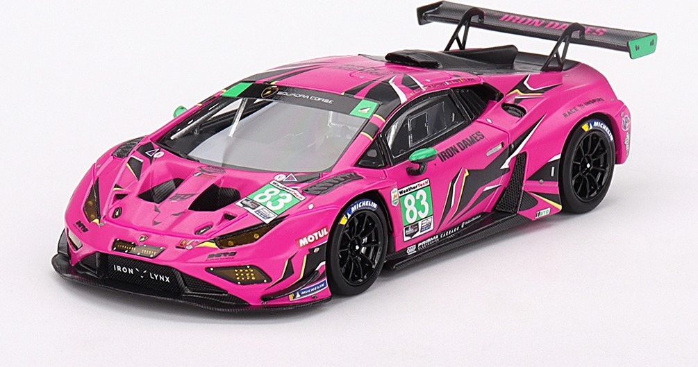 Iron Dames Lamborghini Huracan N°85 LMGT3 24 Heures Du Mans 2024sarah Bovy Rahelfr