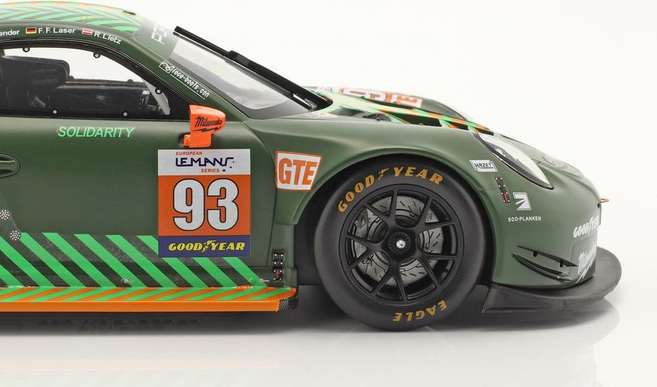 PORSCHE 911 RSR 4.0L Team Project-1 № 57 24h Le Mans J.Bleekemolen - aga- B
