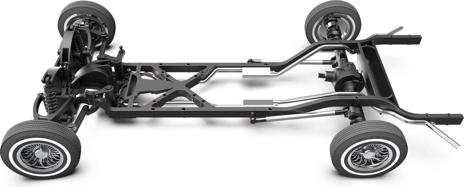 1959 Chevrolet Impala Lowrider Blue RC car in 1:10 scale by Redcat - Main Image