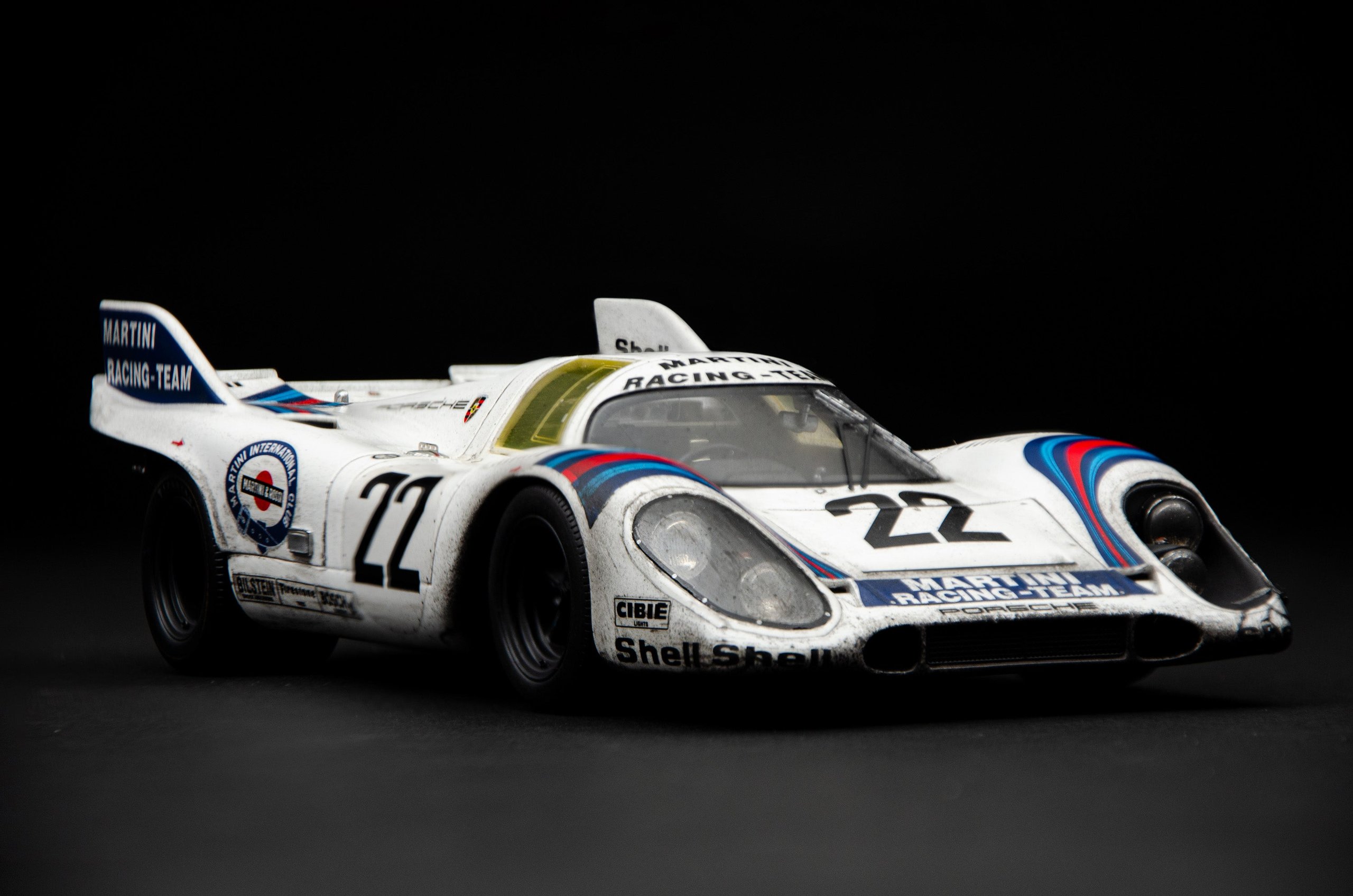 1971 PORSCHE 917 KH LE MANS WINNER MARTINI LIVERY RACE
