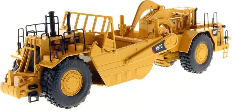 ミニカー DM 1/50 CAT 657G WHEEL TRACTOR-SCRAPER Cat® 657G Wheel Tractor Scraper in 1:50 scale by Diecast