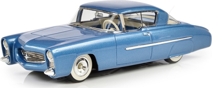 Modèle Réduit Esval EMUS43046A - Mercury Leo Lyons De 1950 Bleu, échelle 1/43, Neuf Sous Emballage