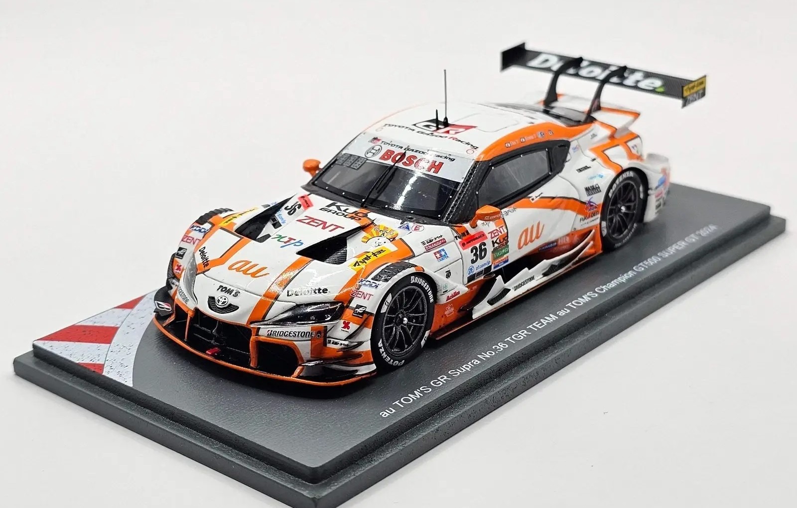au TOM'S GR Supra No.36 TGR Champion GT500 SUPER GT 2024 with