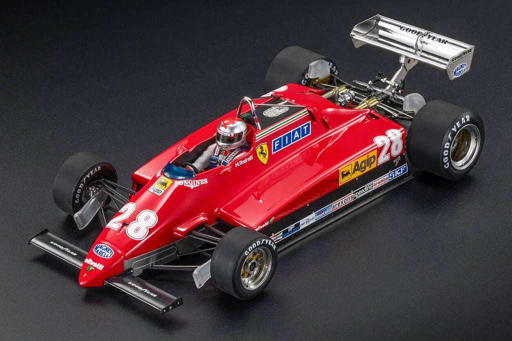 Ferrari F1 126C2 Mario Andretti #28 1982 Italy Monza GP in 1:18