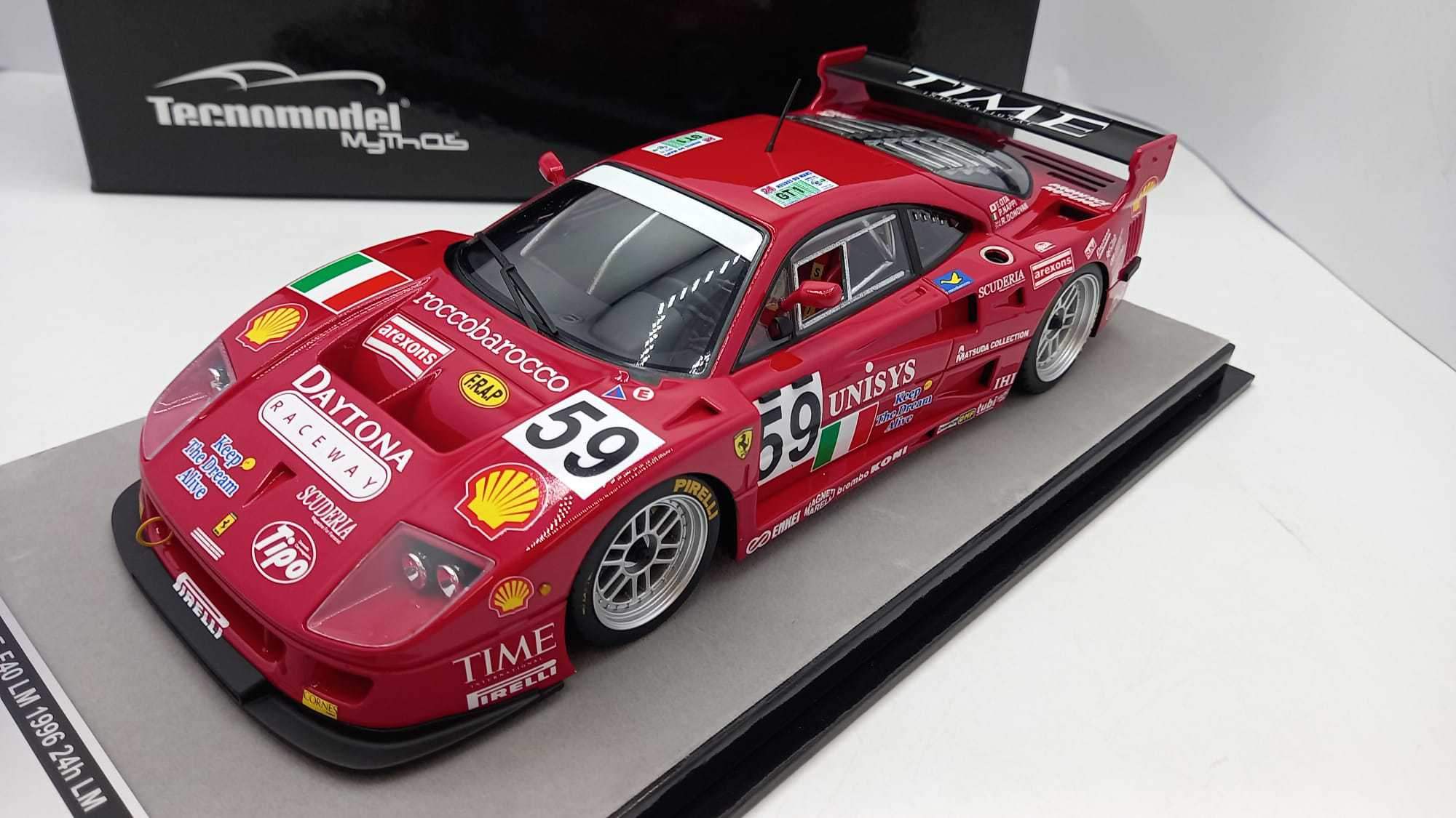 Ferrari F40 GTE 1996 24h LM Driver P.NAPPI/ R. DONOVAN/ T