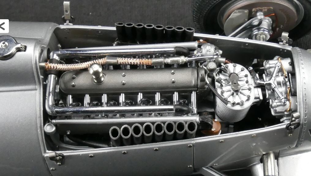 1936 Auto Union Type C Diecast Model Car in 1:18 Scale by CMC by CMC