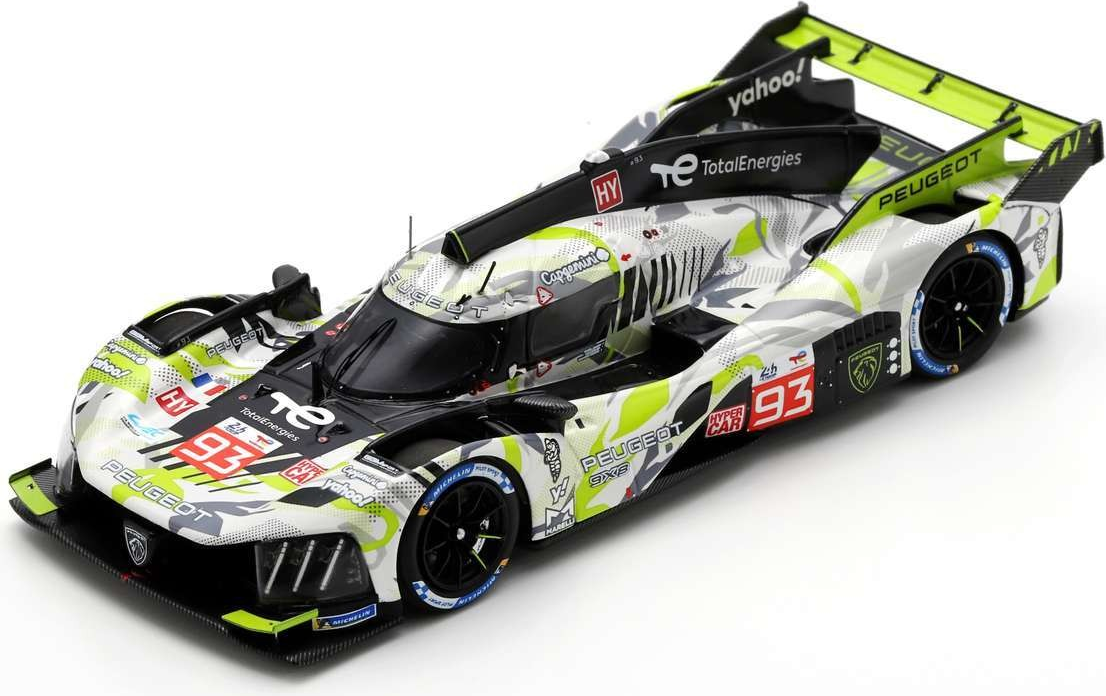 Peugeot 9x8 #93 2024 24H Le Mans in 1:18 scale by Spark