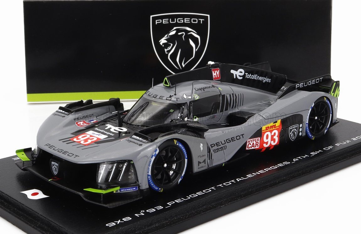 Peugeot 9X8 No.93 Peugeot TotalEnergies 4th 6H of Fuji 2022