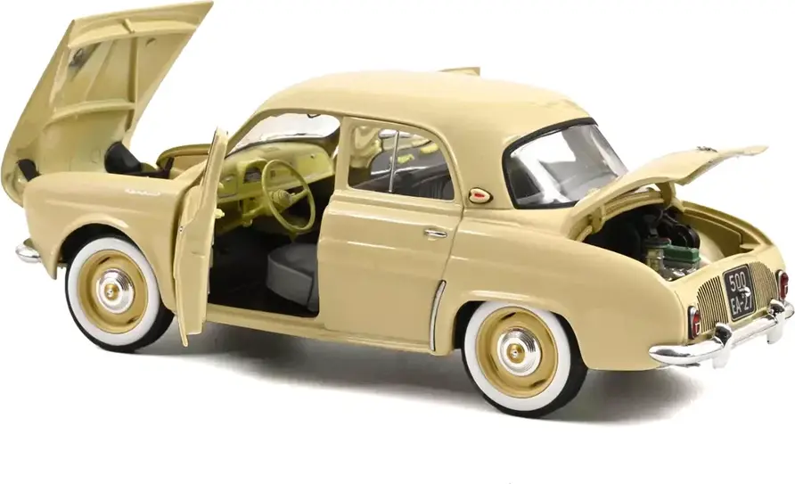 1958 Renault Dauphine Beige in 1:18 scale by Norev