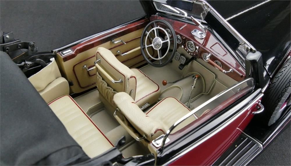 1937 Horch 853 Diecast Model in 1:12 Scale by CMC by CMC