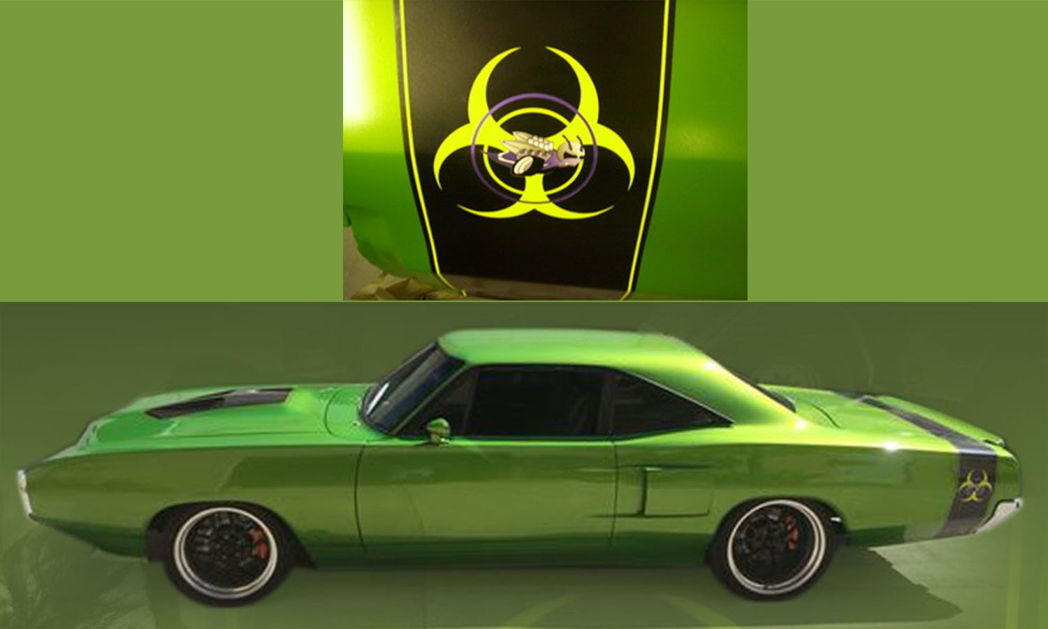 1970 Dodge Super Bee Street Fighter - Street Fighter in 1:18