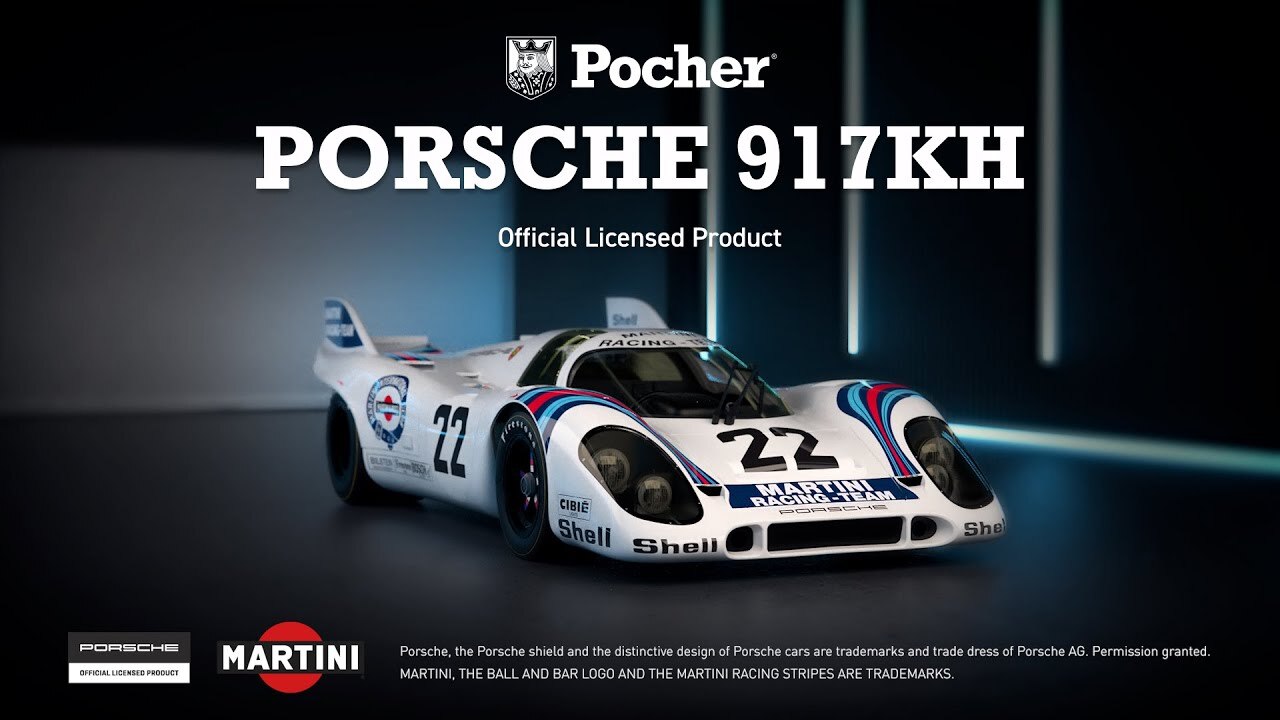 Porsche 917K 4.9L Team Martini Racing #22 Winner 1:8
