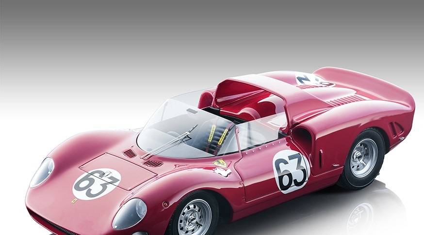 ミニカー　1/18 フェラーリ 275 P2 Monza 1000km 1965 #63 優勝車 M.Parkes/J.Guichet [TM18-273D] Ferrari 275 P2 Monza 1000 km 1965 #63 WINNER Driver: M