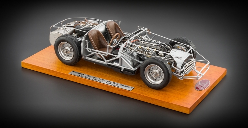 1956 Maserati 300S Rolling Chassis Diecast Model by CMC in 1
