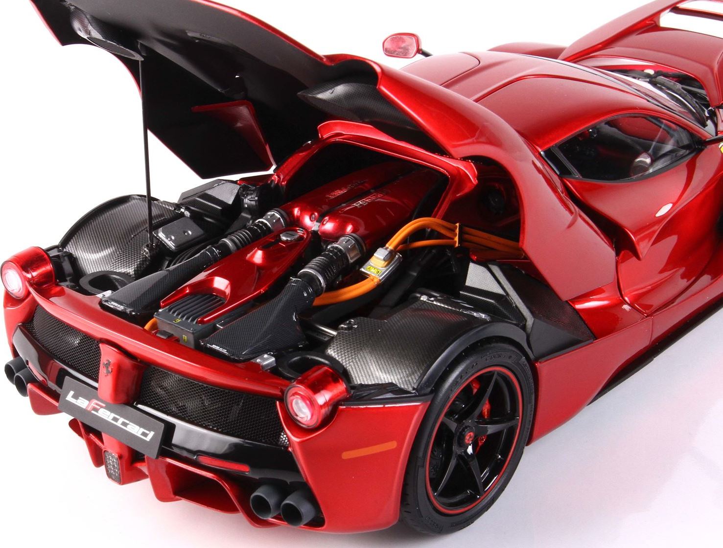 BBR Ferrari LaFerrari 1/18 Lewis Hamilton - Spéciale - Avec Vitrine