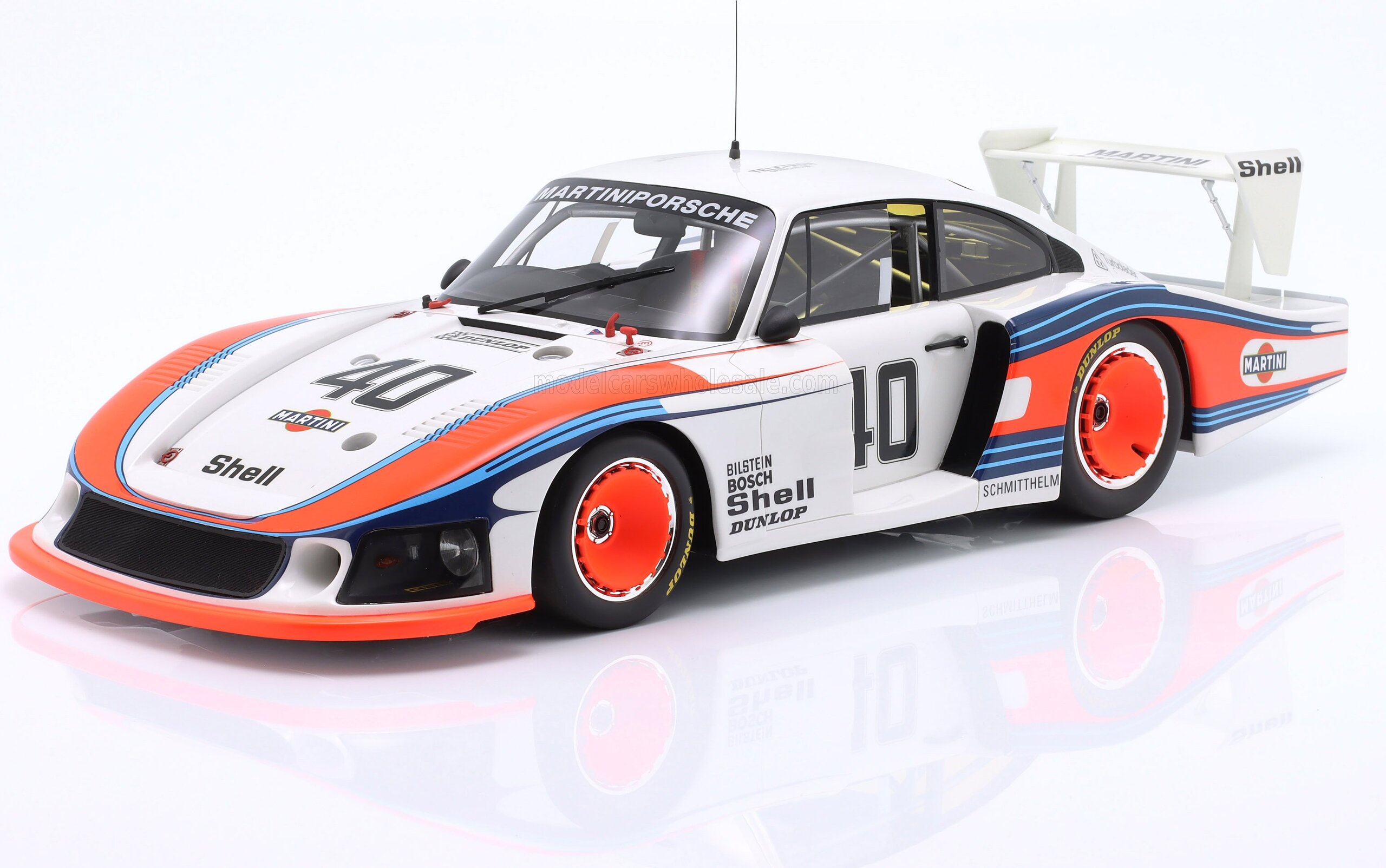 Porsche 935/78 3.2L Turbo Moby Dick #40 DRM Norisring 1978 Jacky