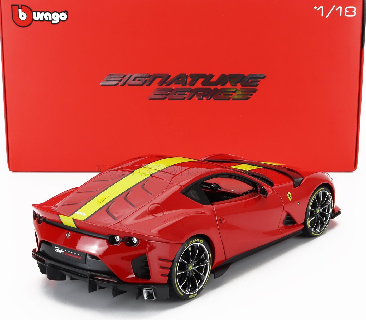 New Ferrari 812 Competizione Dealer Exclusive by Bburago