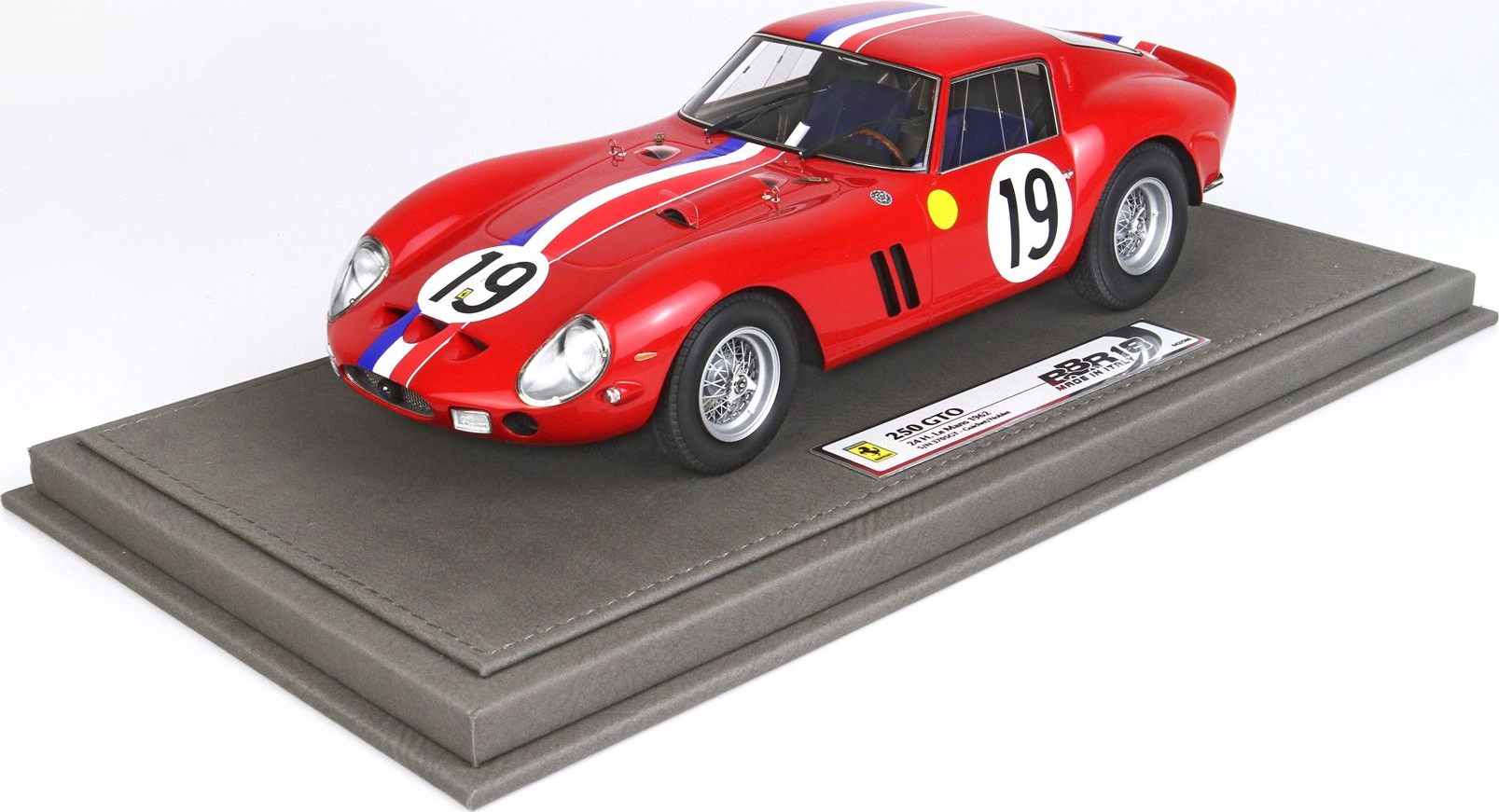 Ferrari 250 GTO 24H Le Mans 1962 SN 3705 GT in 1:18 scale by BBR