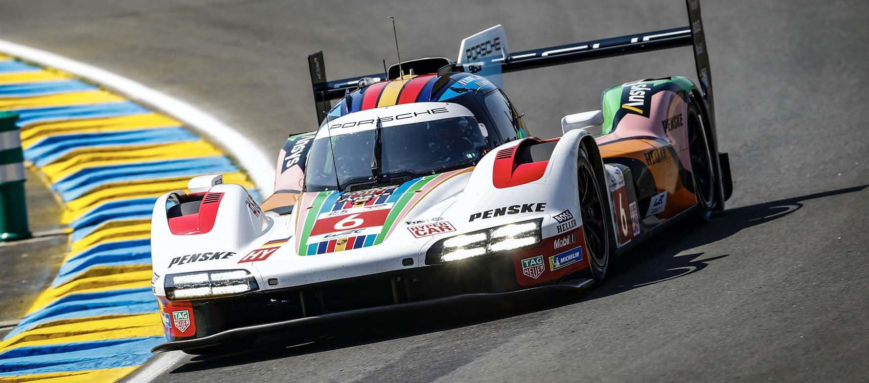 Porsche 963 No.6 PORSCHE PENSKE MOTORSPORT 2023 24H Le Mans in 1