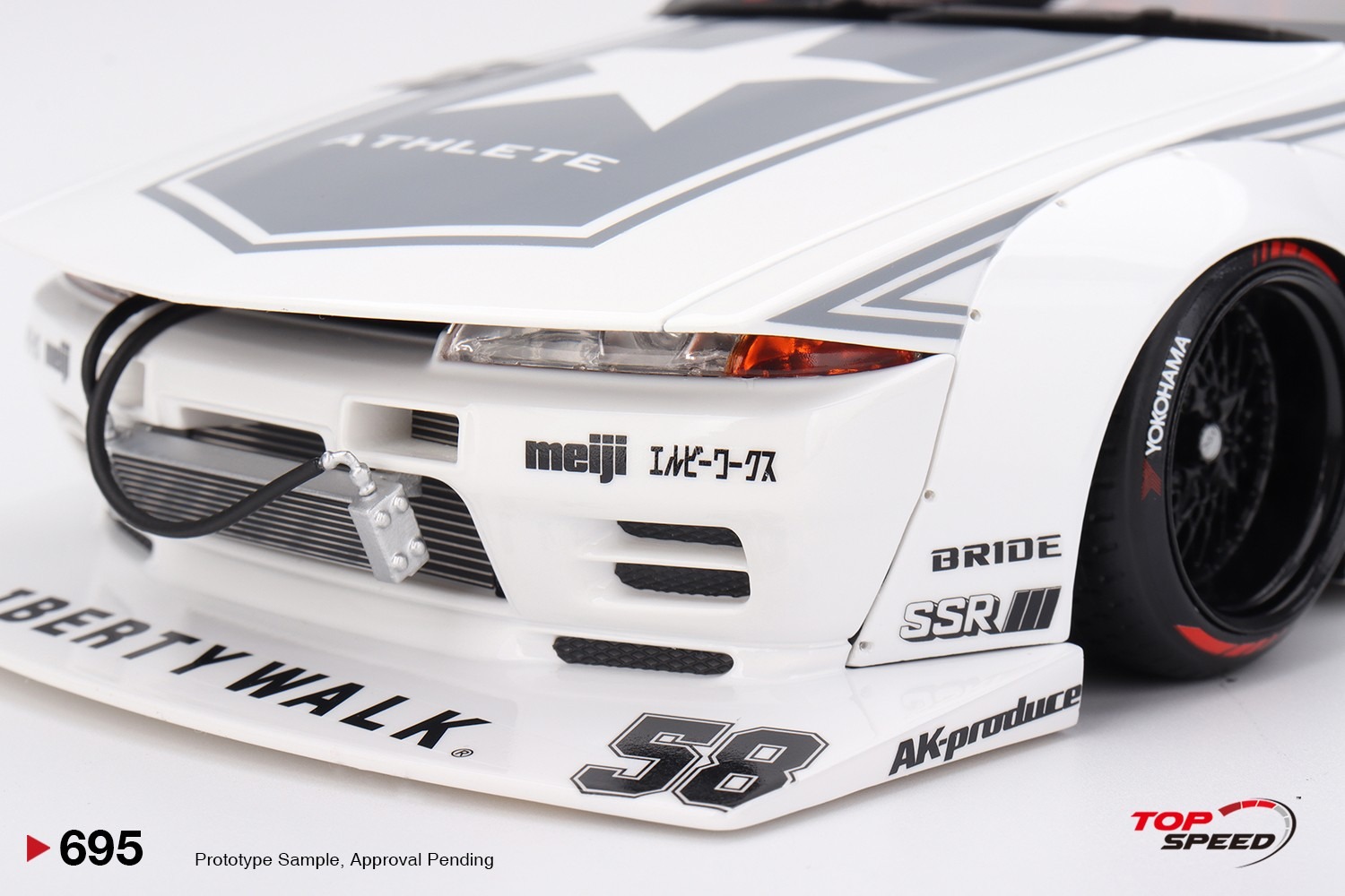LBWK Nissan GT-R32 Kaido Works TAS 2025 in 1:18 scale by Topspeed