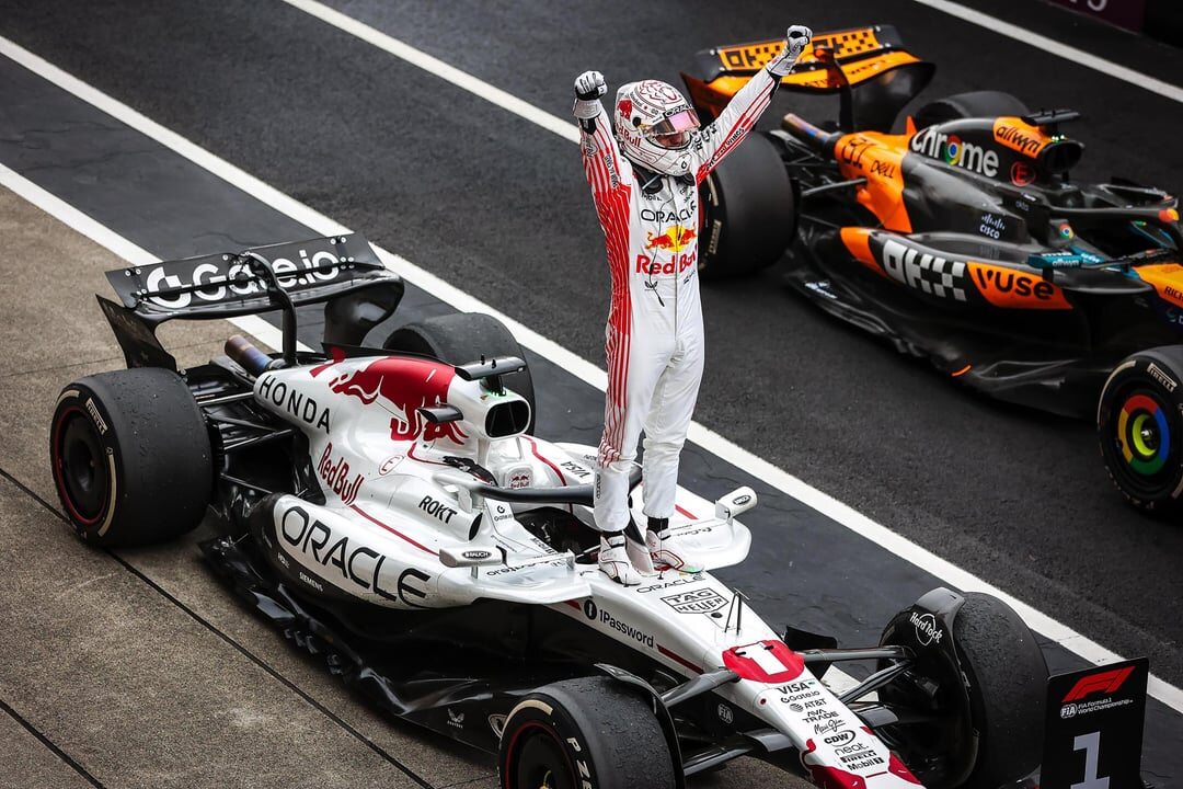 Red Bull Racing RB21 #1 Winner 2025 Japan GP Max 1:18