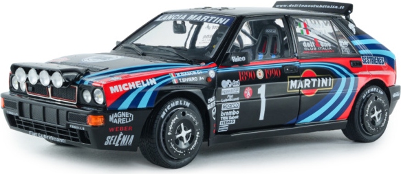 Lancia Delta HF Integral Tribute to Biason Black A.Sacco 1990