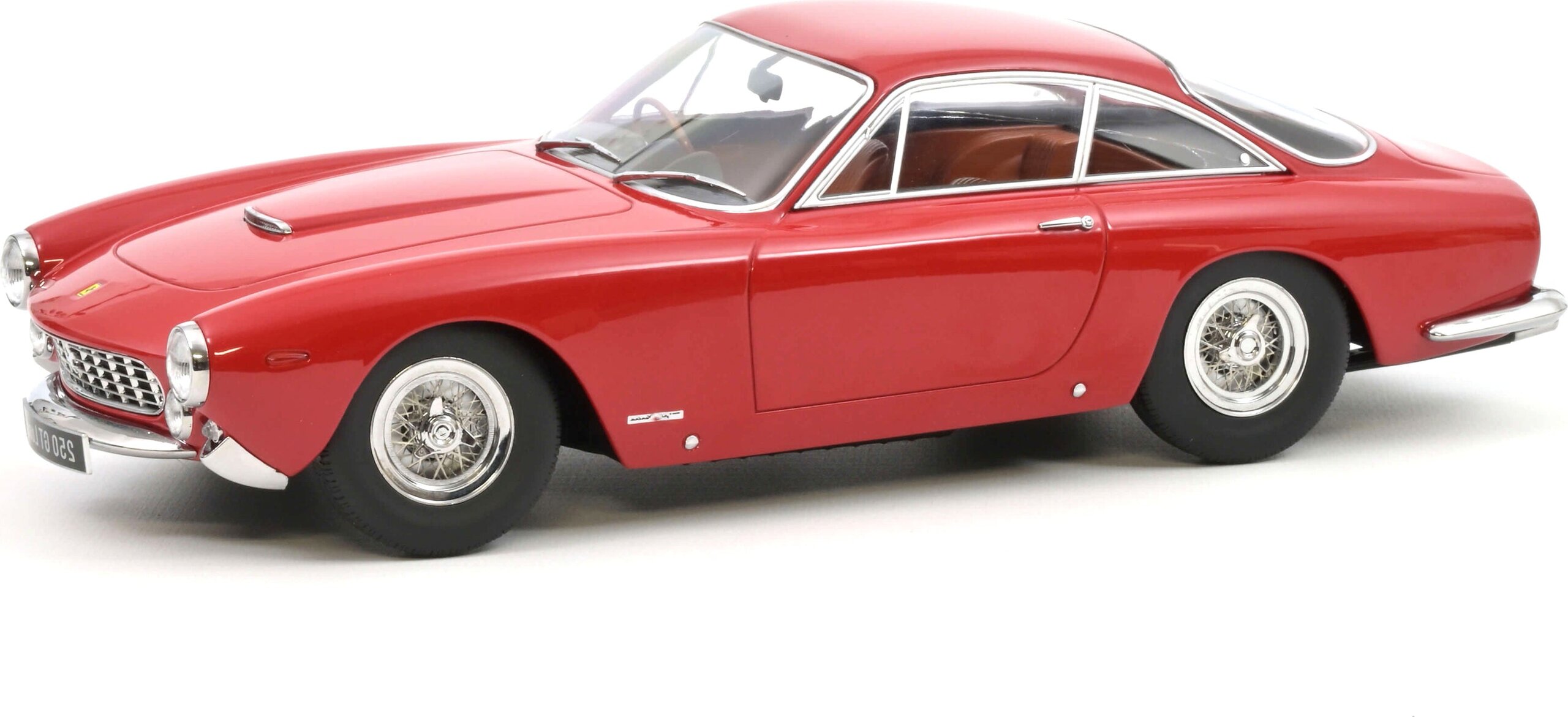 1962 Ferrari 250 GT Lusso Red Metallic in 1:18 Scale by KK Diecast