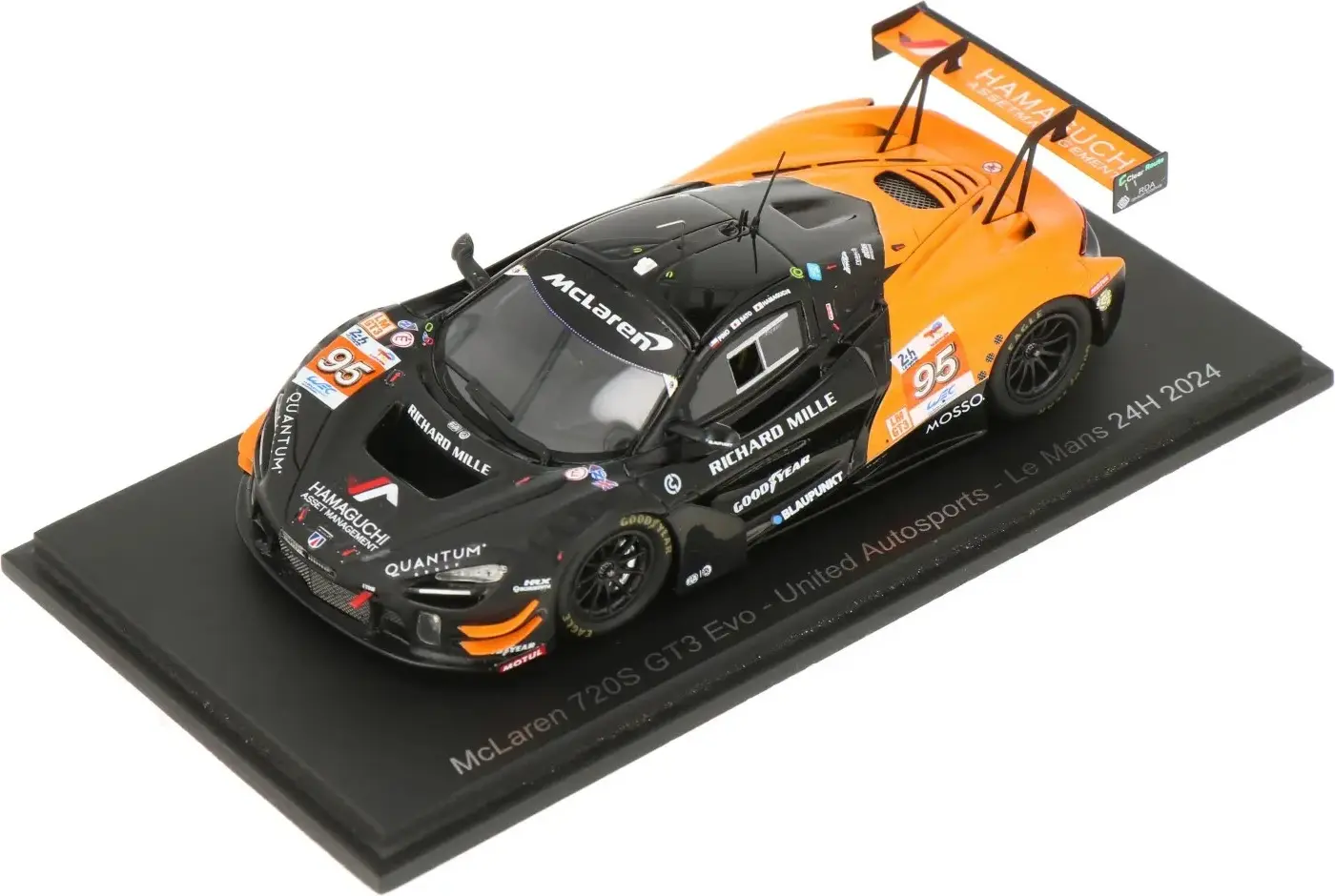 McLaren 720S GT3 Evo No.95 Le Mans 24H 2024 in 1:43 scale by Spark