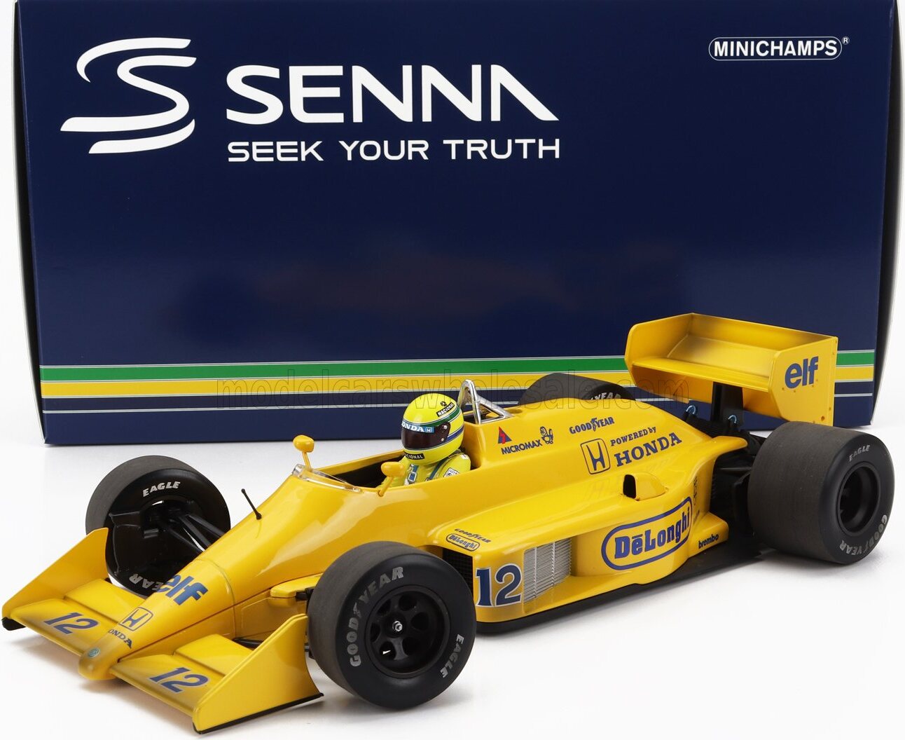 Lotus Honda 99T Ayrton Senna 1st Win Monaco GP 1987 Dirty Version
