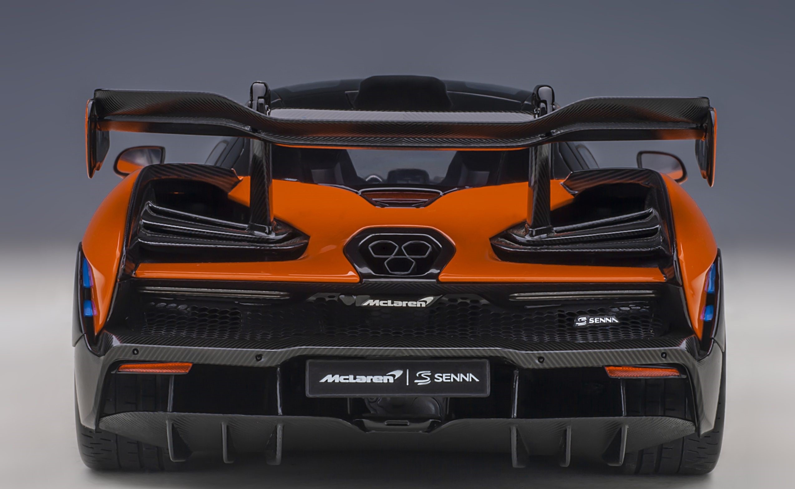 McLaren Senna Trophy Mira Orange in 1:18 Scale by AUTOart